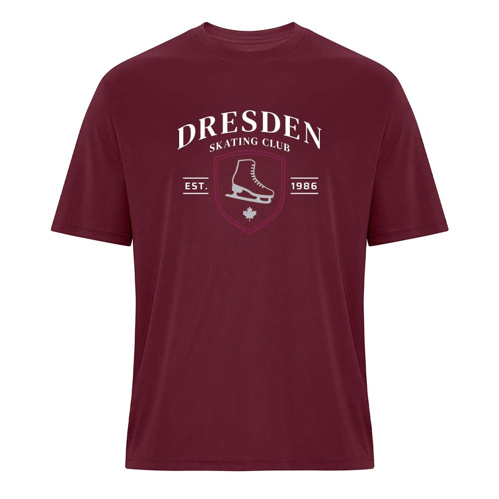Dresden Skating Club Adult Performance T-Shirt