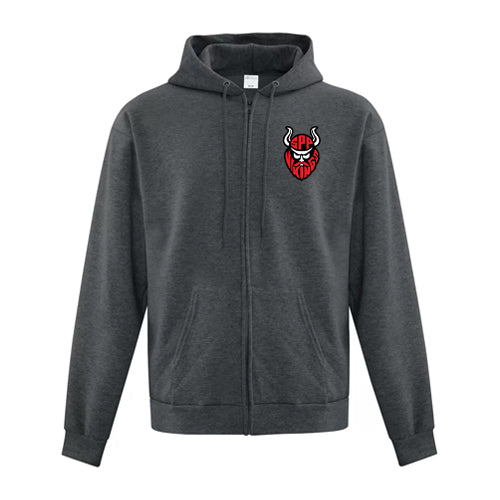 St Philip Adult Everyday Fleece Full Zip Hooded Sweatshirt