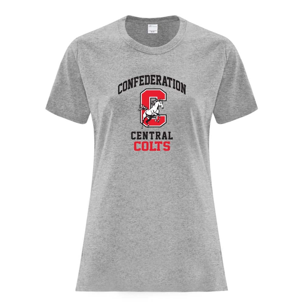 Confederation Central Ladies' Cotton T-Shirt