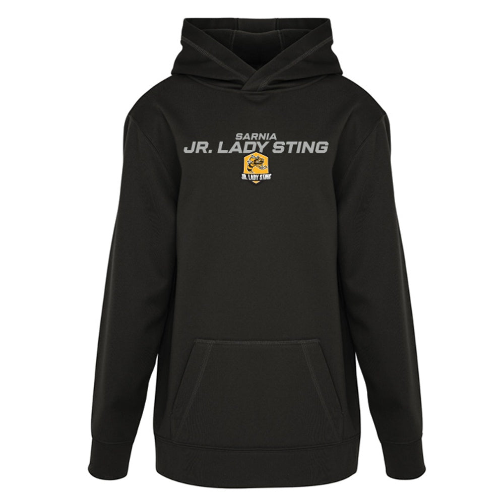 Jr Lady Sting Youth Game Day Fleece Hooded Sweatshirt