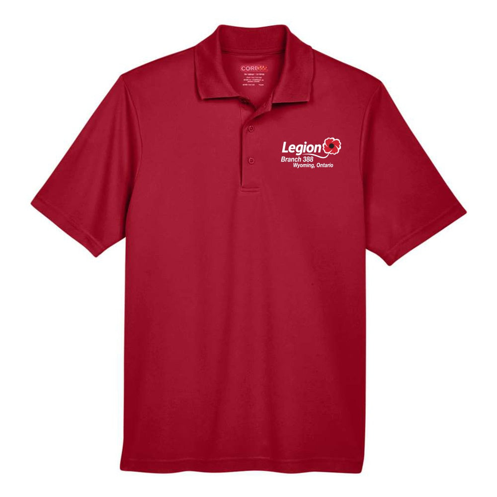 Wyoming Legion Branch 388 Adult Performance Pique Polo