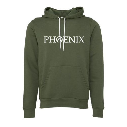 Phoenix Adult Bella + Canvas Unisex Sponge Fleece Pullover Hoodie