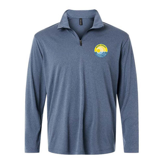 Blue Coast Pickleball Men's Pro-Lock Performance Quarter-Zip Pullover