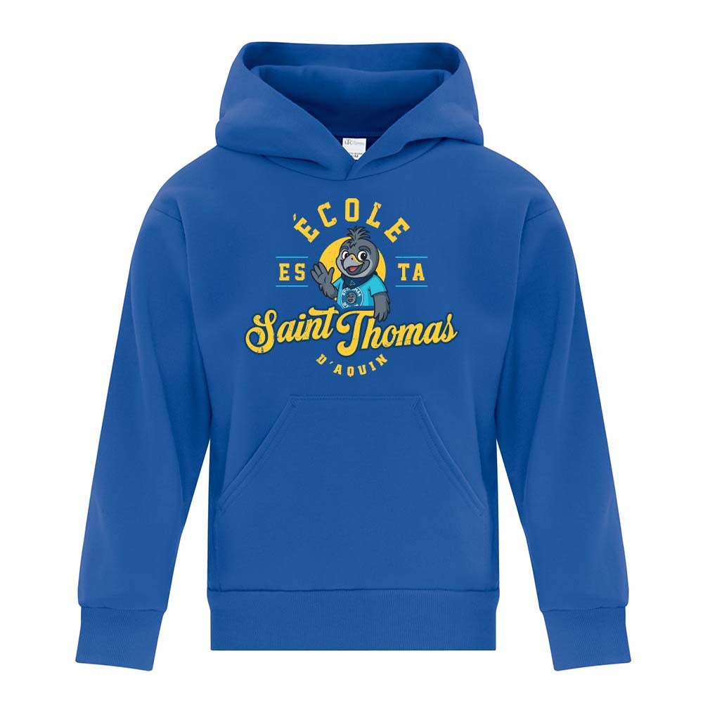 St Thomas D'Aquin Youth Fleece Hooded Sweatshirt