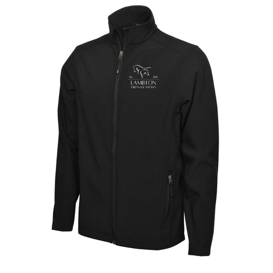 Lambton Dressage Shows Adult Water Repellent Soft Shell Jacket