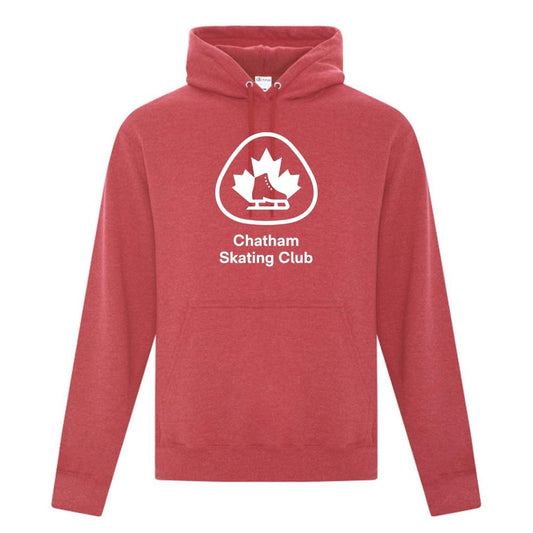 Chatham Skating Club Adult Fleece Hooded Sweatshirt