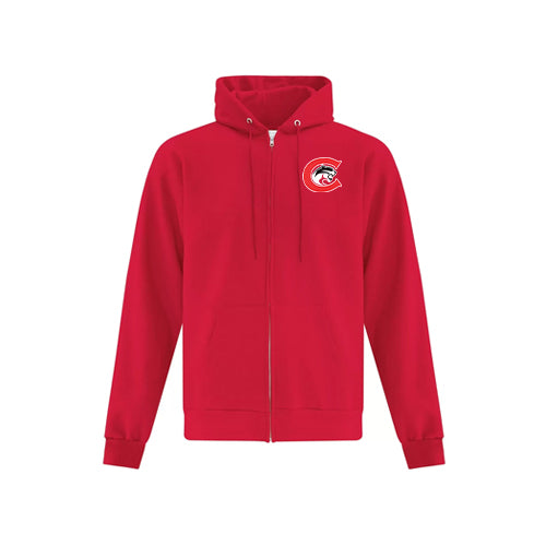 Camlachie Cougars Adult Everyday Fleece Full Zip Hooded Sweatshirt