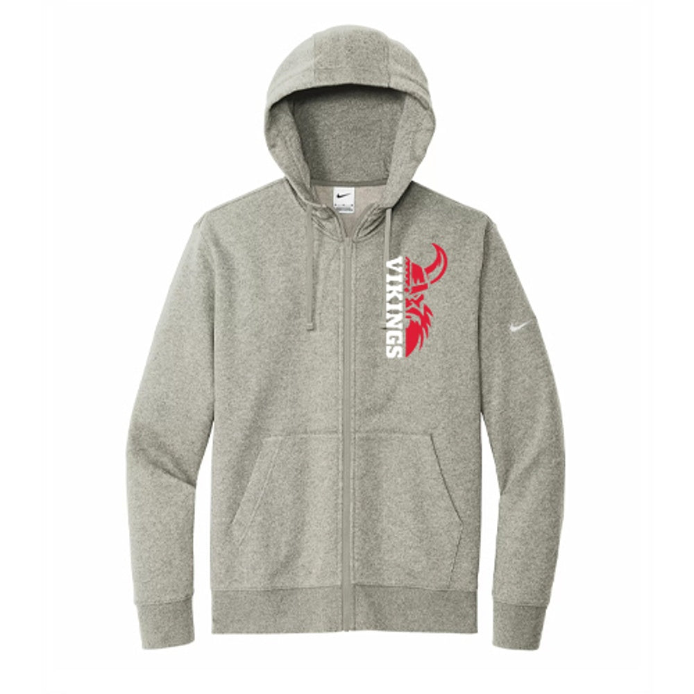 Northern Adult Nike Club Fleece Sleeve Swoosh Full Zip Hoodie