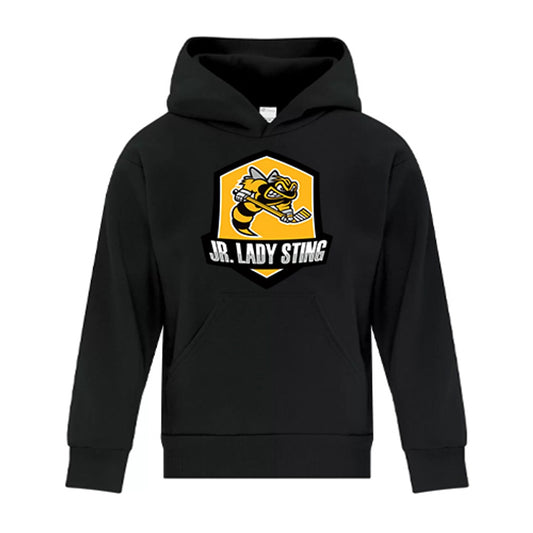 U11 TIER 2 Jr Lady Sting Youth Everyday Fleece Hooded Sweatshirt