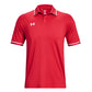 UNDER ARMOUR MENS TIPPED TEAMS PERFORMANCE POLO