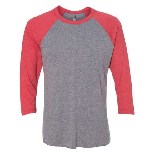 UNISEX NEXT LEVEL TRIBLEND 3/4 SLEEVE RAGLAN