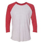 UNISEX NEXT LEVEL TRIBLEND 3/4 SLEEVE RAGLAN