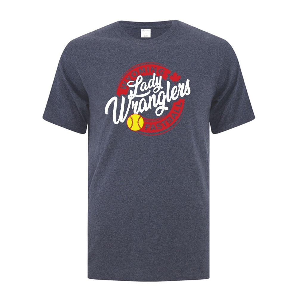 Wyoming Lady Wranglers Youth Cotton T-Shirt