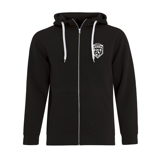 Sarnia FC Adult Full Zip Hooded Sweatshirt