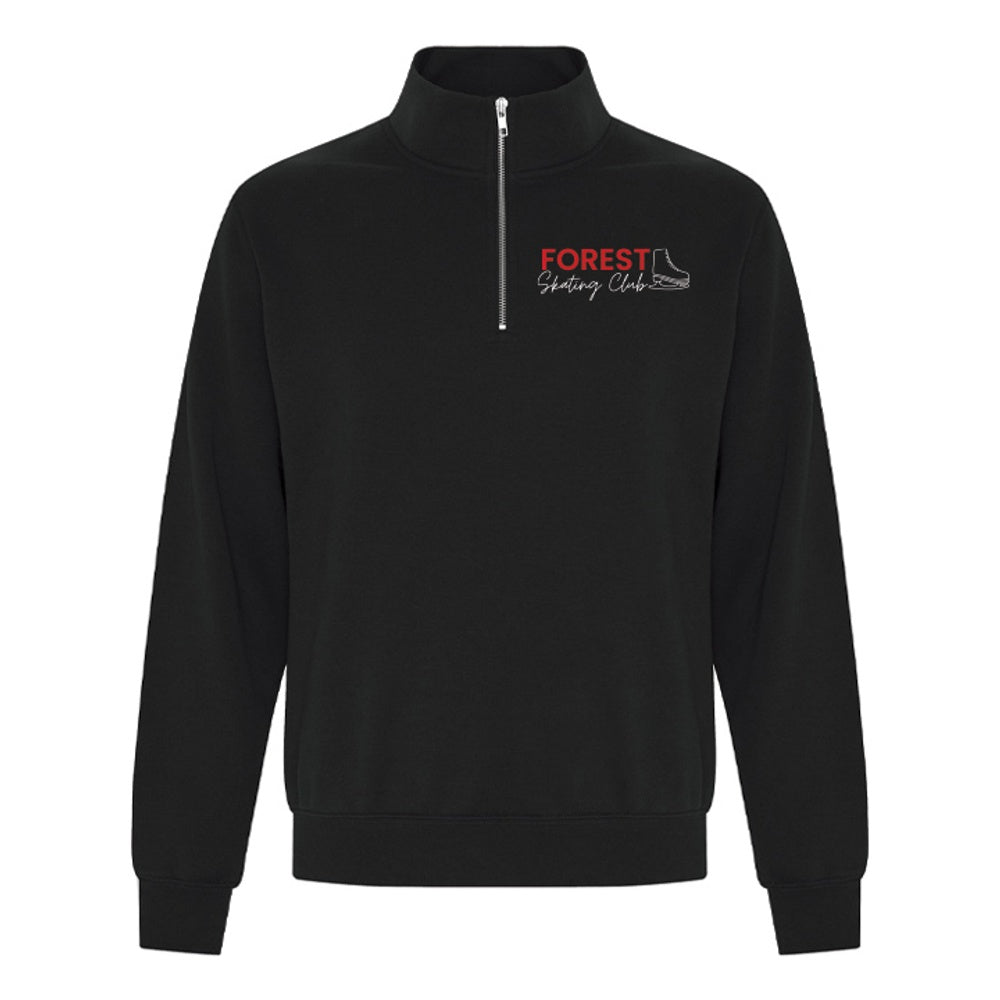 Forest Skating Club Adult Everyday Fleece 1/4 Zip Sweatshirt