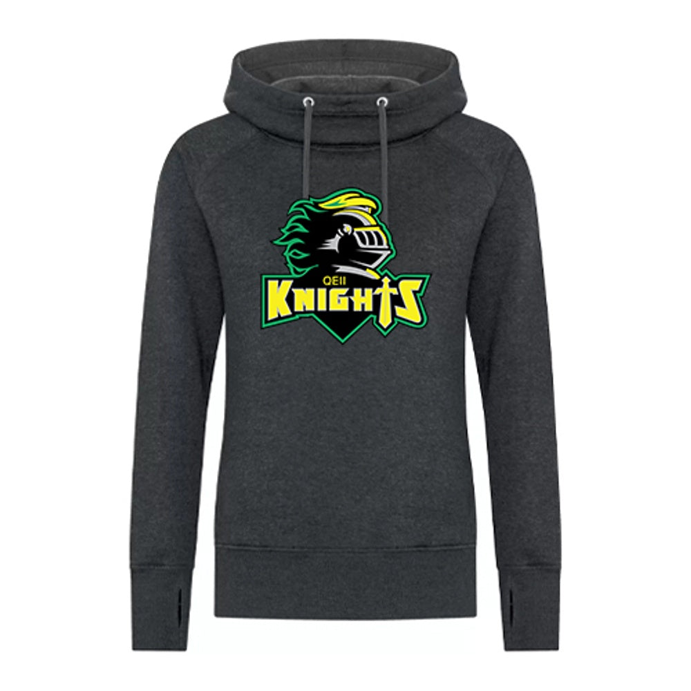 Queen Elizabeth II Sarnia Staff Ladies' EsActive Vintage Hooded Sweatshirt