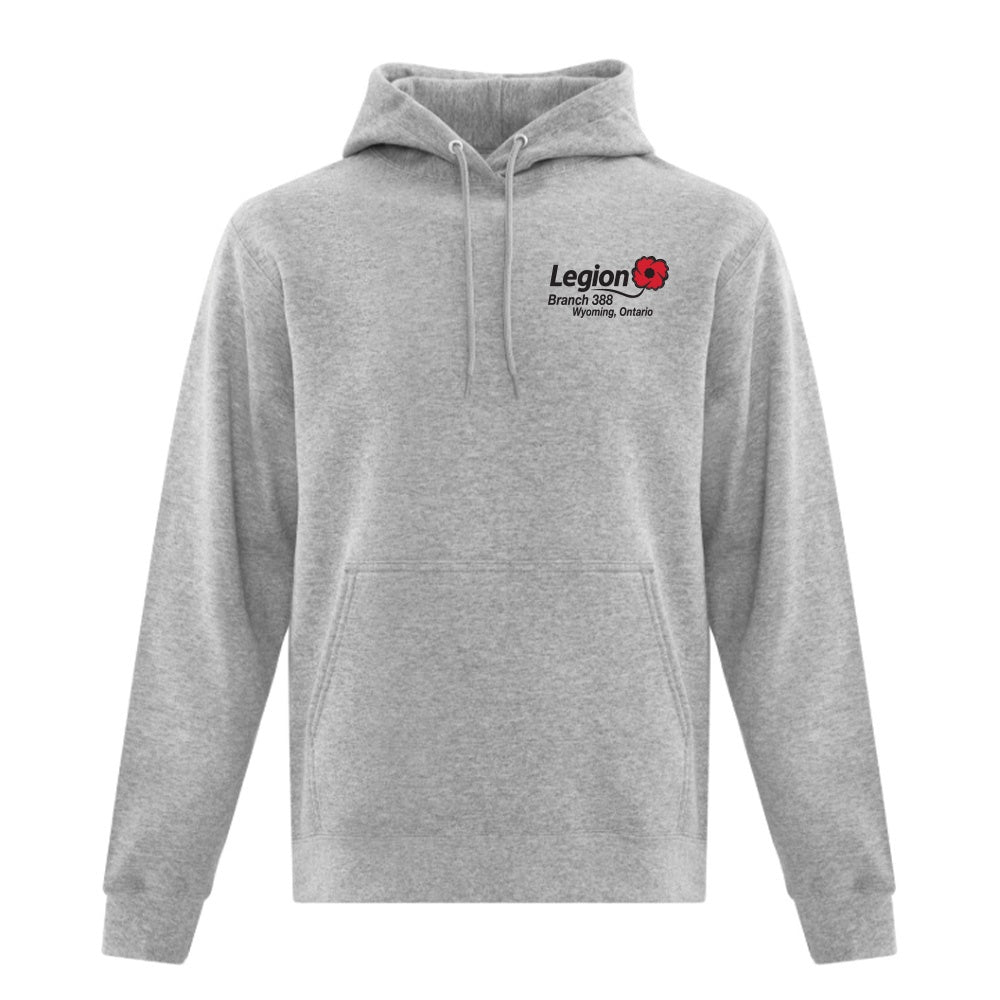 Wyoming Legion Branch 388 Adult Fleece Hooded Sweatshirt
