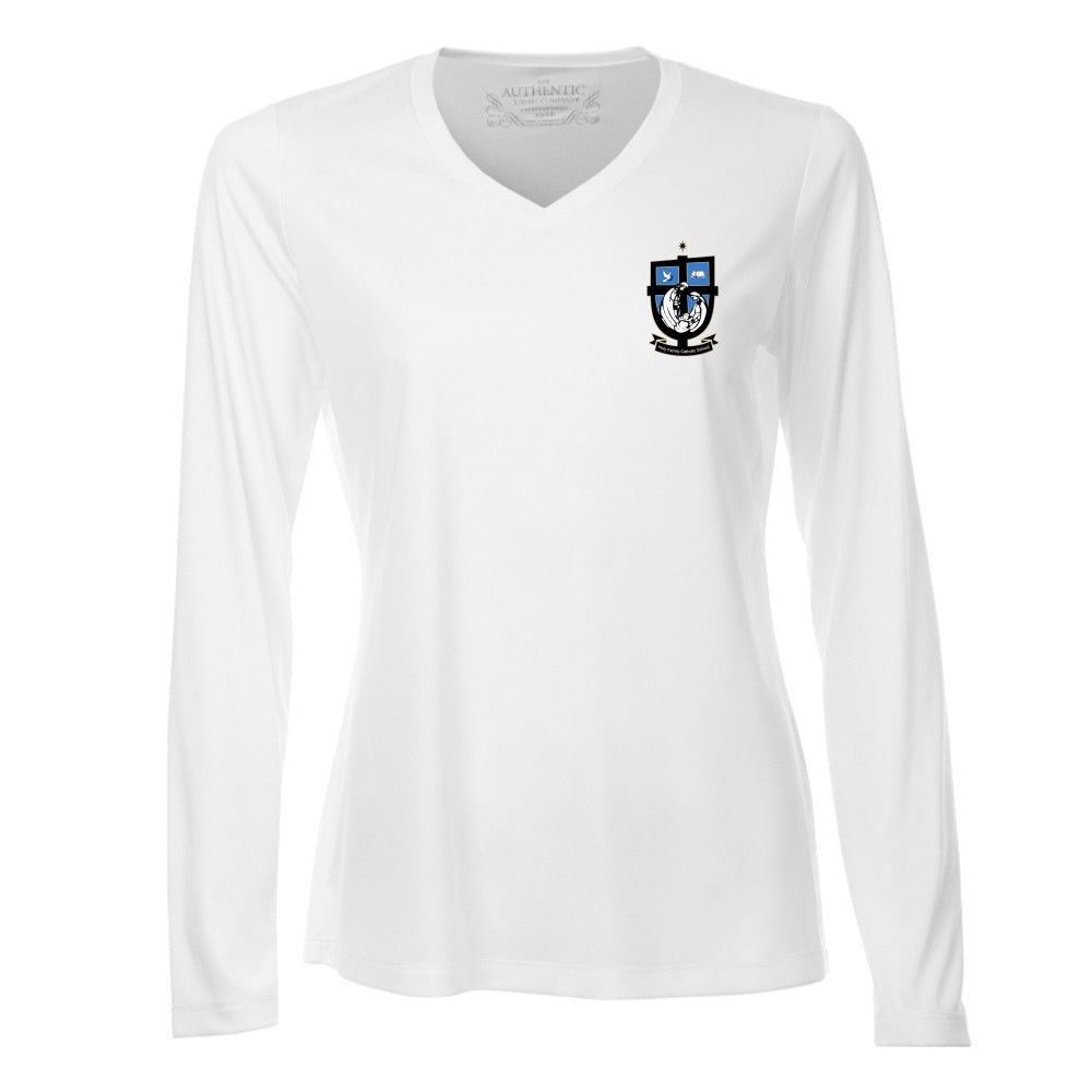 Holy Family Ladies' Pro Team Long Sleeve V-Neck