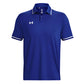 UNDER ARMOUR MENS TIPPED TEAMS PERFORMANCE POLO