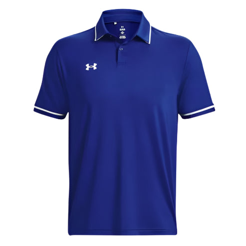 UNDER ARMOUR MENS TIPPED TEAMS PERFORMANCE POLO