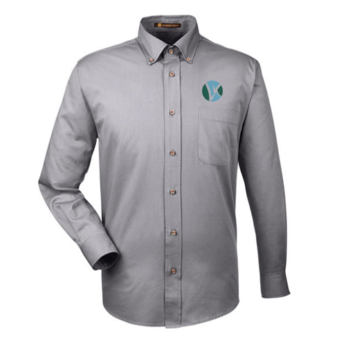 LKDSB Adult Harriton Easy Blend™ Long-Sleeve Twill Shirt