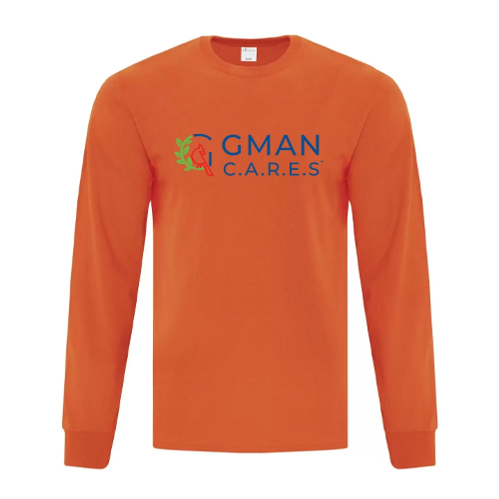 GMAN Cares Foundation Adult Everyday Cotton Long Sleeve T-Shirt