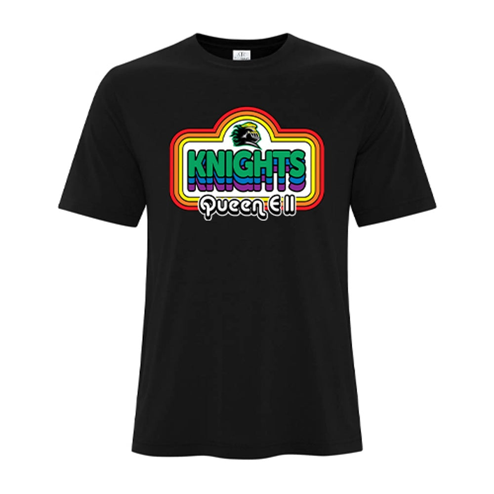 Queen Elizabeth II Sarnia Staff Adult Pro Spun T-Shirt