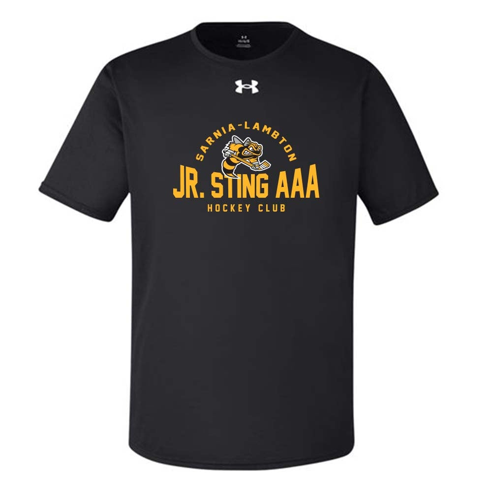 Lambton Jr Sting AAA Adult Under Armour Team Tech T-Shirt
