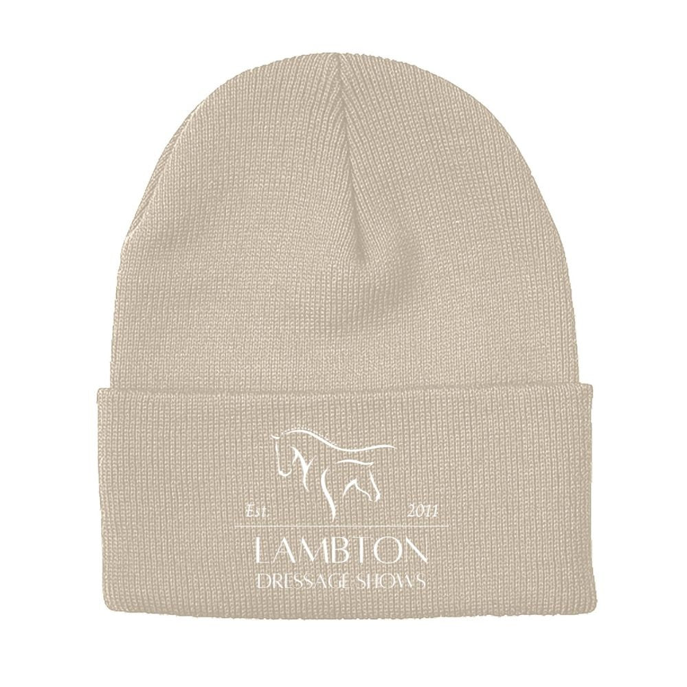 Lambton Dressage Shows Knit Cuff Toque