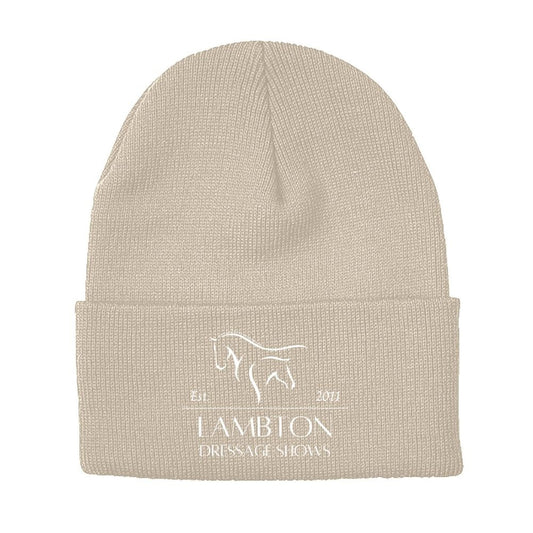 Lambton Dressage Shows Knit Cuff Toque
