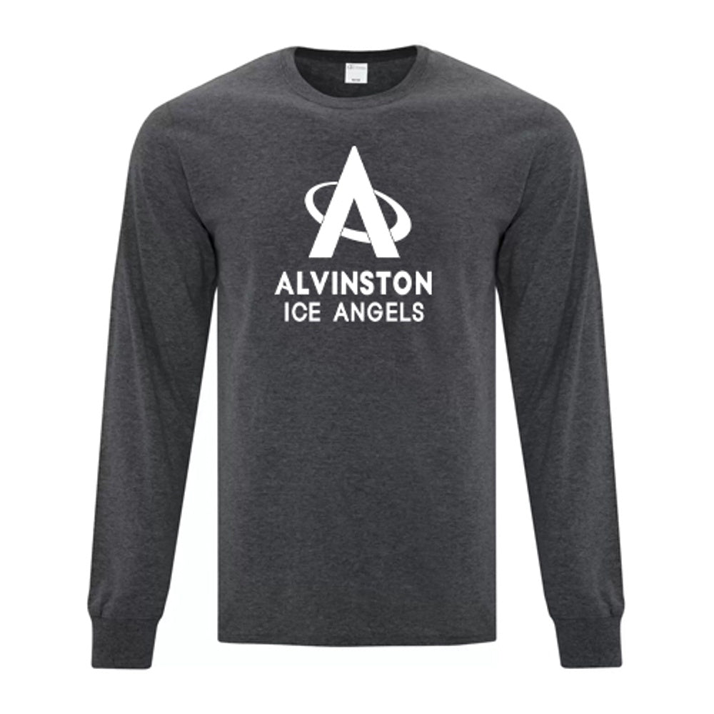 Alvinston Ice Angels Adult Everyday Cotton Long Sleeve T-Shirt
