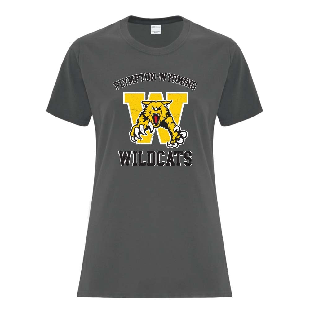 Plympton-Wyoming Ladies' Cotton T-Shirt