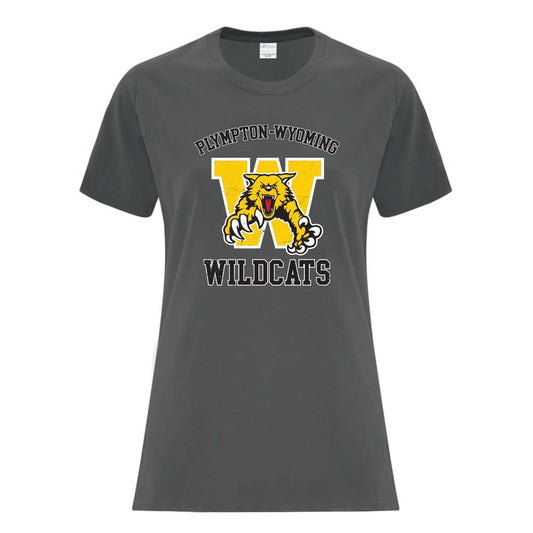 Plympton-Wyoming Ladies' Cotton T-Shirt