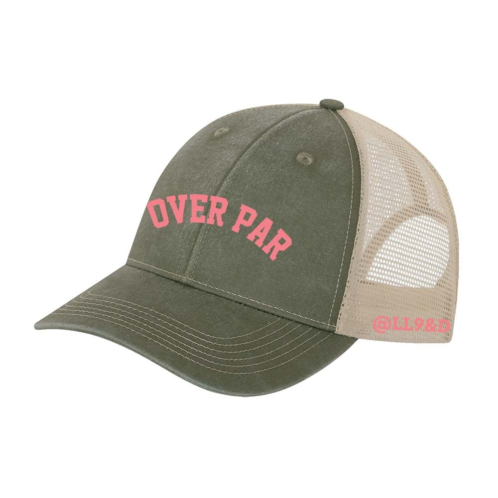 Lambton Ladies 9 & Dine Pigment Dyed Trucker Cap