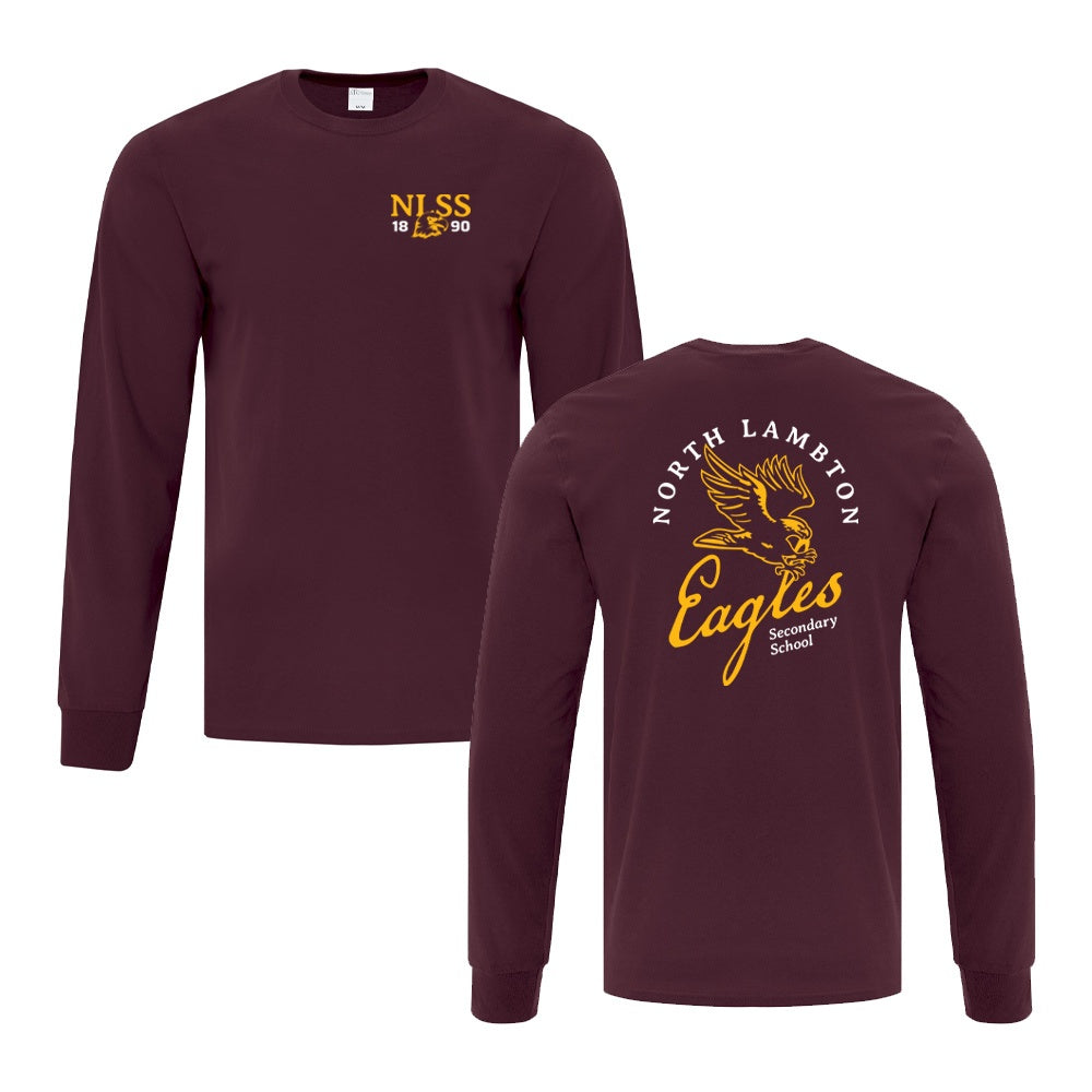 North Lambton Adult Everyday Cotton Long Sleeve T-Shirt