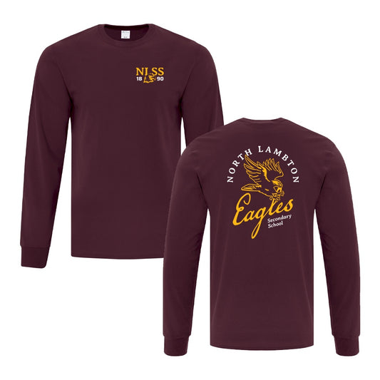 North Lambton Adult Everyday Cotton Long Sleeve T-Shirt