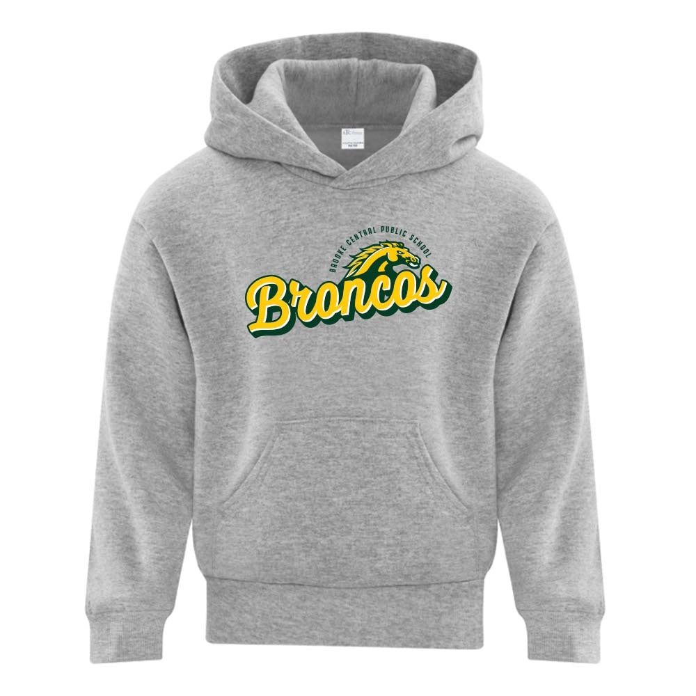 Brooke Central Youth Fleece Hooded Sweatshirt