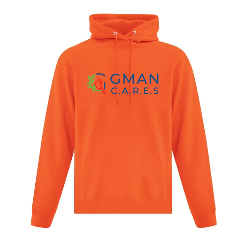 GMAN Cares Foundation Adult Everyday Fleece Hooded Sweatshirt