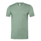 UNISEX BELLA + CANVAS HEATHER CVC T-SHIRT
