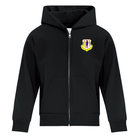 Sarnia Girls Soccer Club Youth Fleece Full Zip Hooded Sweatshirt
