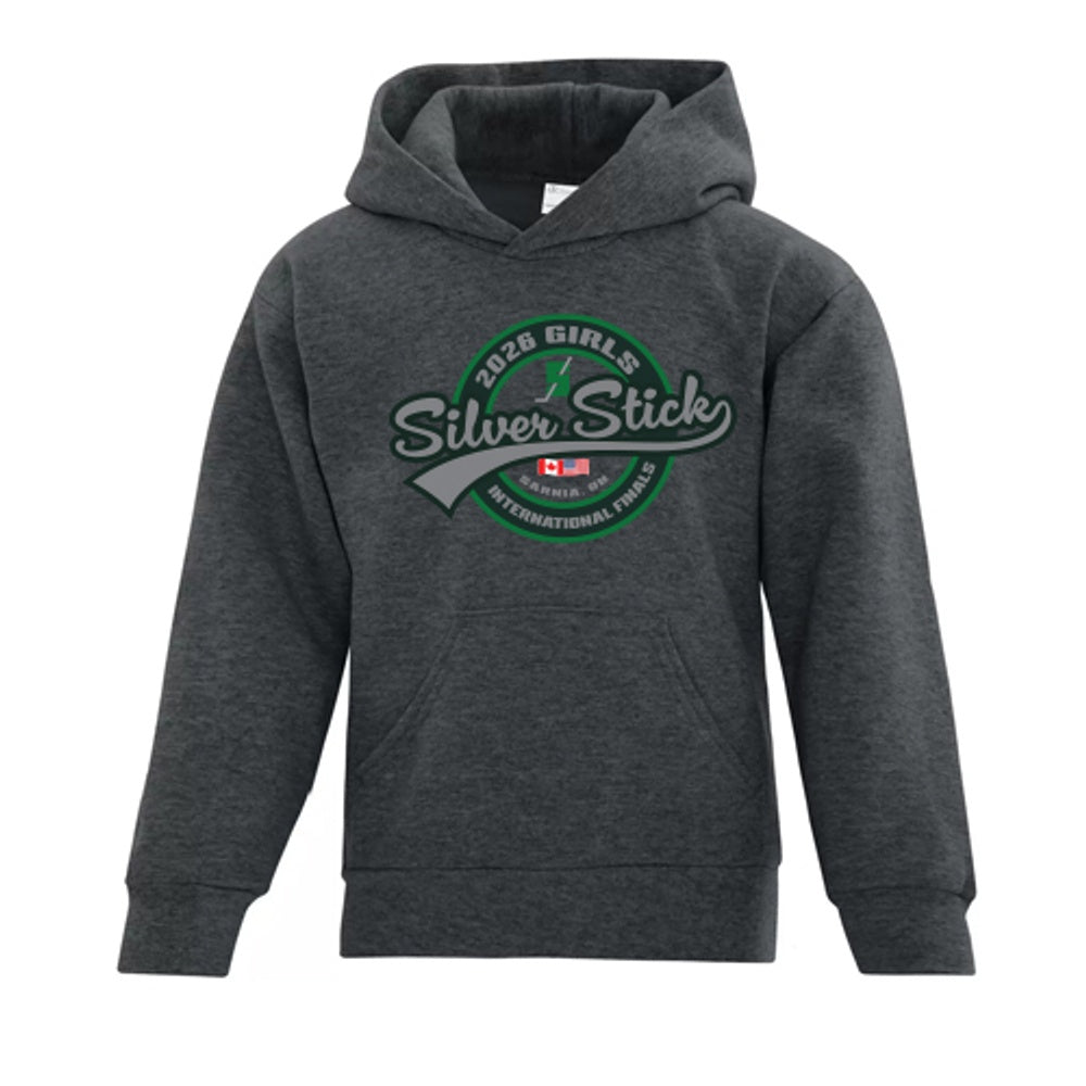 Youth Girls Silver Stick 2026 Hooded Sweatshirt
