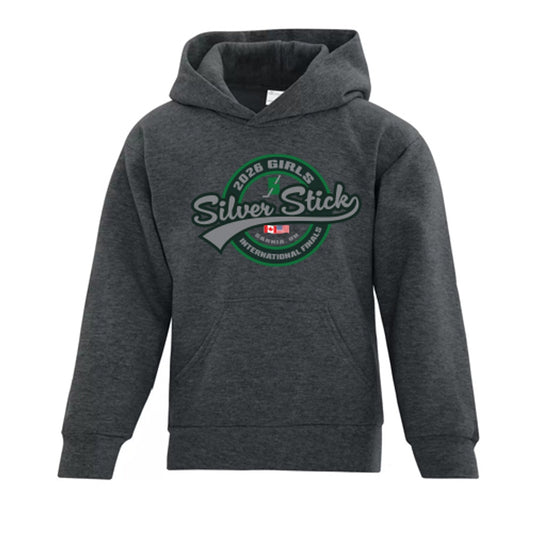 Youth Girls Silver Stick 2026 Hooded Sweatshirt
