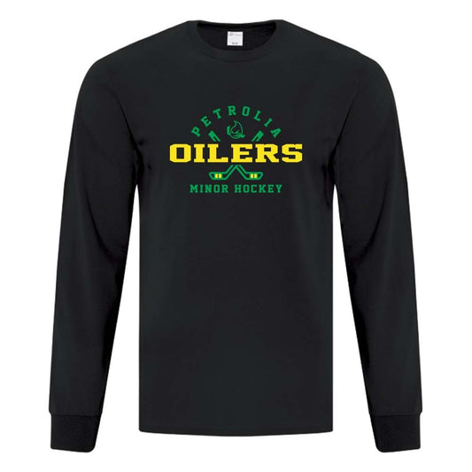 Petrolia Minor Hockey Adult Cotton Long Sleeve