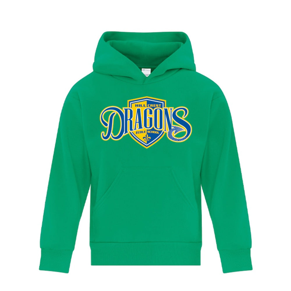 Hillcrest Youth House Colours Fleece Hooded Sweatshirt