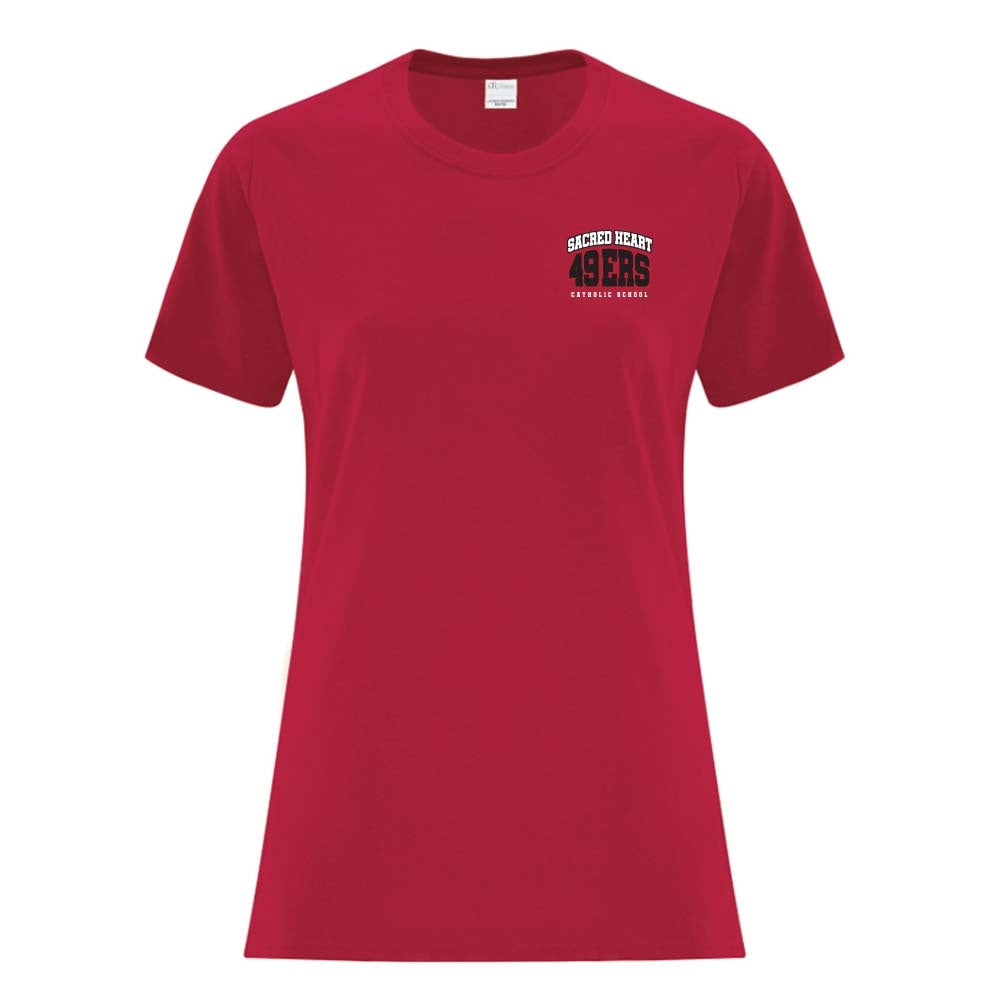 Sacred Heart Ladies' Cotton T-Shirt
