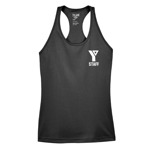 YMCA Staff Ladies' Zone Performance Racerback Tank