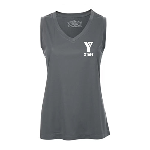 YMCA Staff Ladies' Pro Team Sleeveless Tee