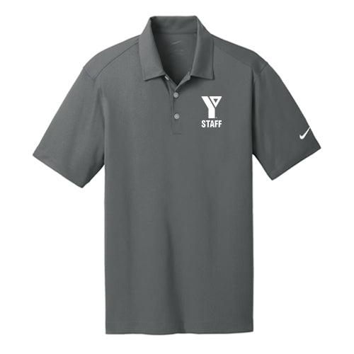 YMCA Staff Adult Nike Dri-FIT Vertical Mesh Polo