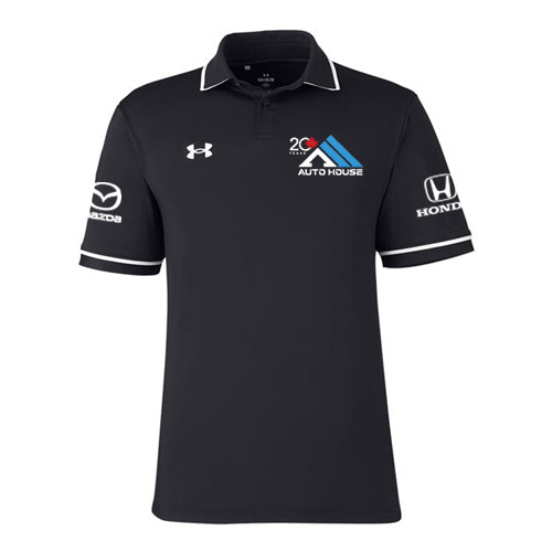 Auto House Honda/Mazda Adult Under Armour Tipped Teams Performance Polo