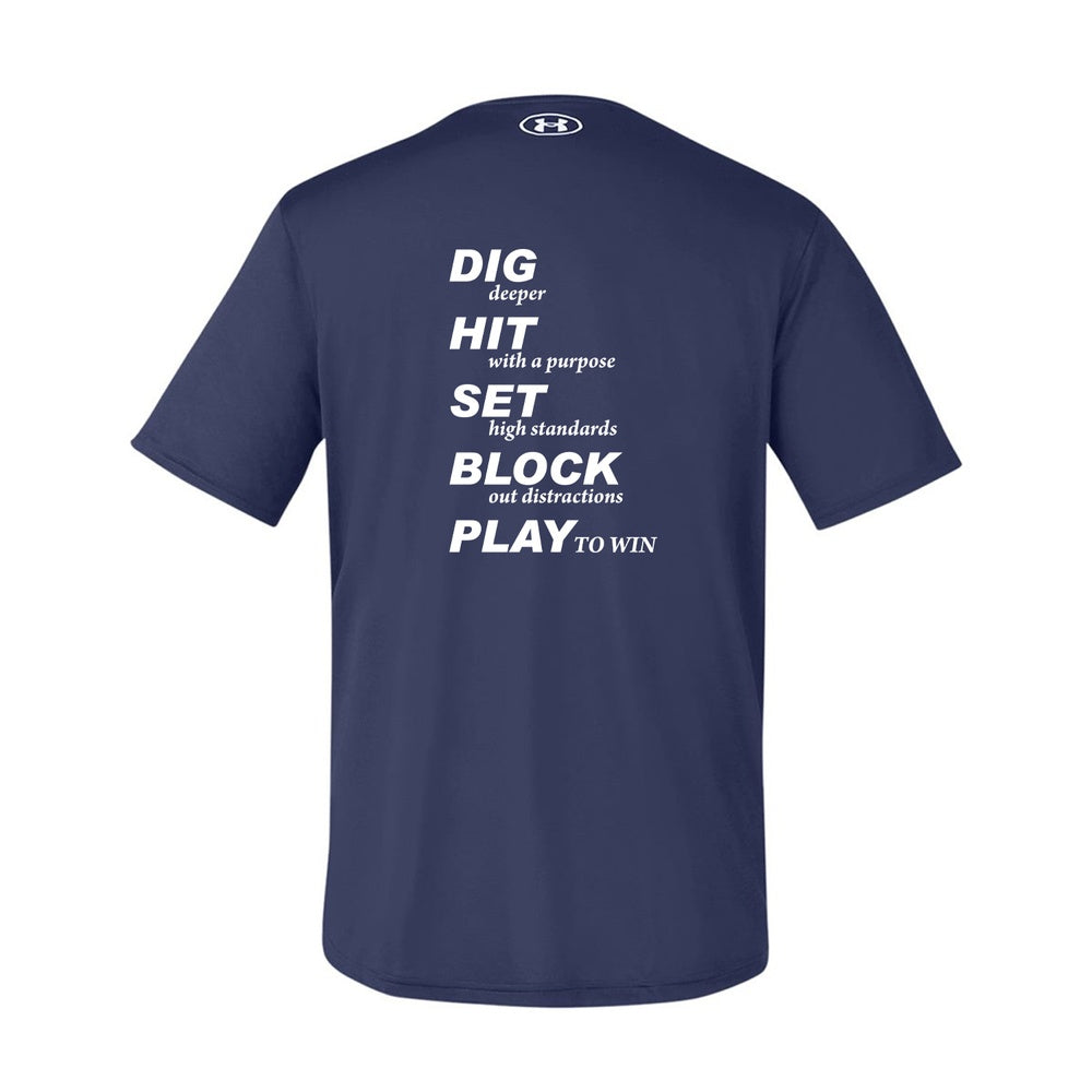 Twin Bridges Volleyball Youth Under Armour Tech™ Team T-Shirt